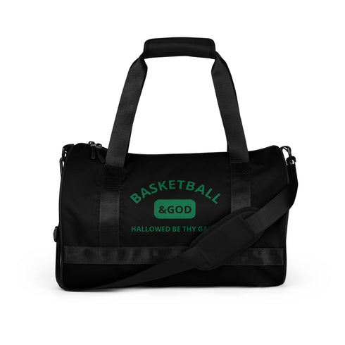 Basketball &God Evergreen Gym Bag