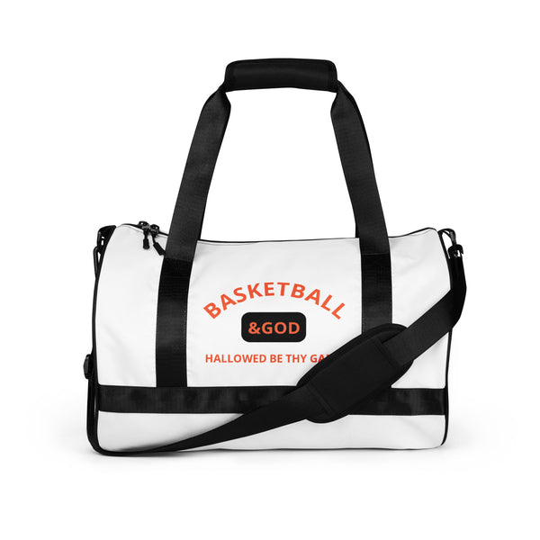 Basketball &God Outrageous Gym Bag
