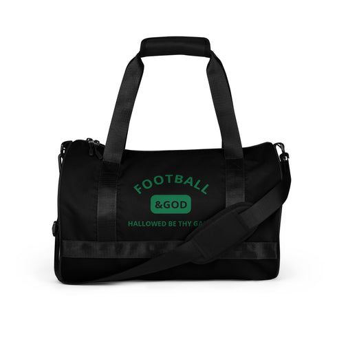 Football &God Evergreen Gym Bag