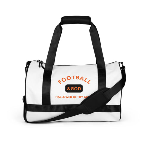 Football &God Outrageous Gym Bag