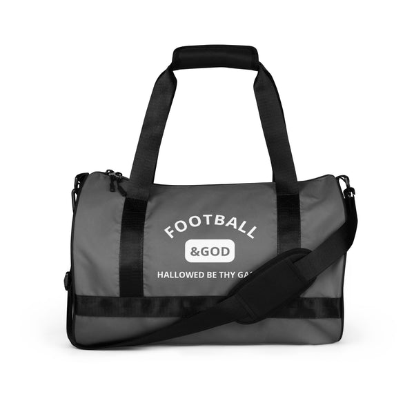 Football &God Smoke Gym Bag