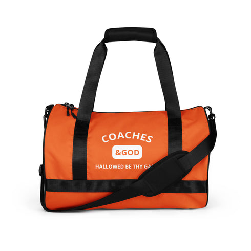 1STAR Coaches &God Orange Gym Bag