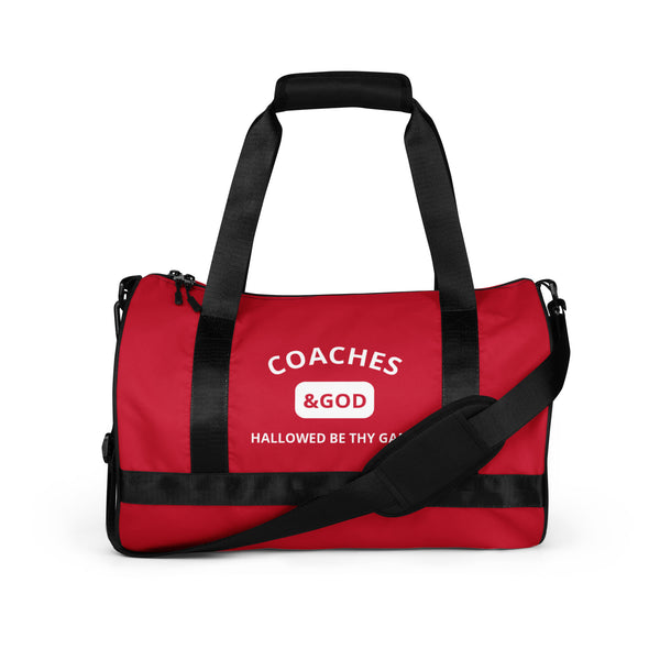 1STAR Coaches &God Crimson Gym Bag