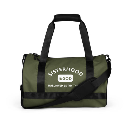 Sisterhood &God Cargo Gym Bag