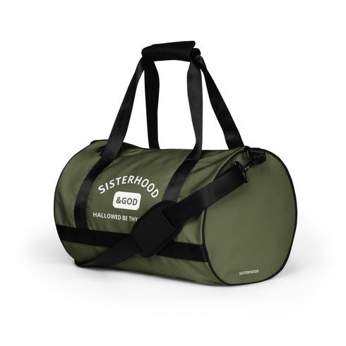 Sisterhood &God Cargo Gym Bag