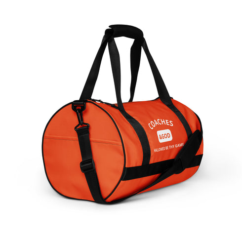 1STAR Coaches &God Orange Gym Bag