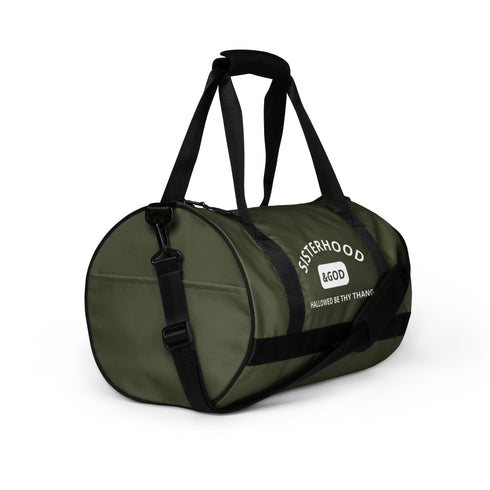 Sisterhood &God Cargo Gym Bag