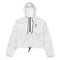 Forwards &God Vertical Shamrock Women’S Crop Windbreaker