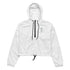 1STAR Coaches &God Vertical Smoke Women’S Crop Windbreaker