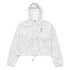 1STAR Coaches &God Vertical Smoke Women’S Crop Windbreaker