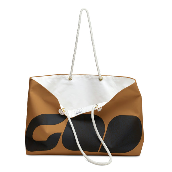 G-Rated Mocha Weekender Tote Bag