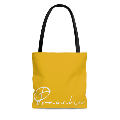 Preacha Popcorn Tote Bag