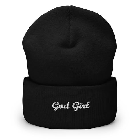 God Girl Salt Cuffed Beanie