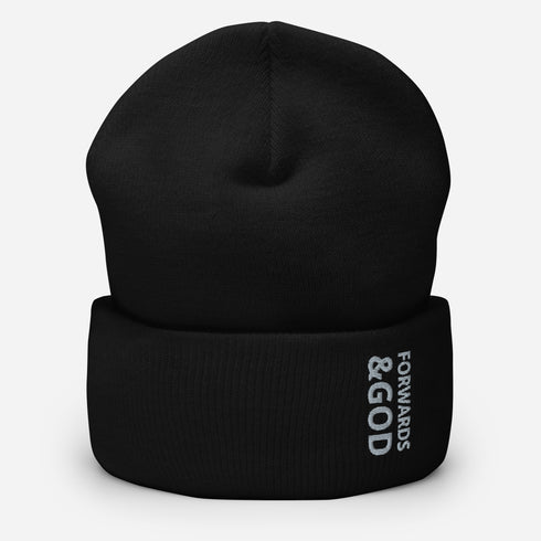 Forwards &God Smoke Cuffed Beanie