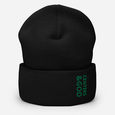 Centers &God Irish Cuffed Beanie