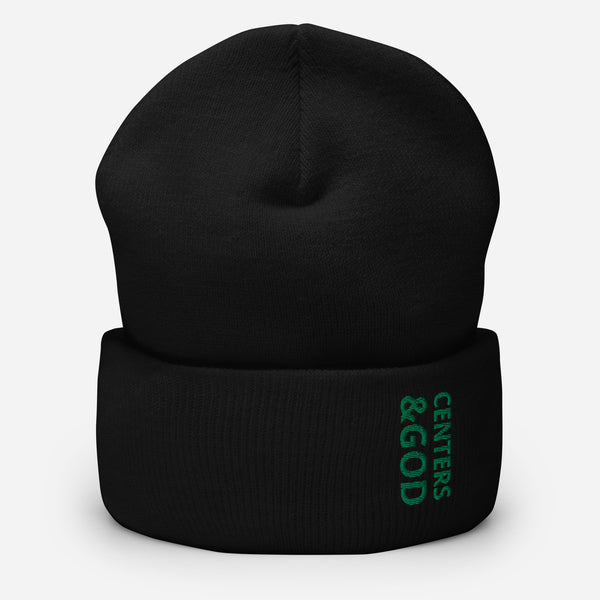 Centers &God Irish Cuffed Beanie