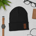 Rappers &God Orange Cuffed Beanie