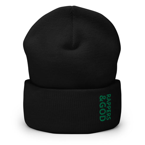 Rappers &God Irish Cuffed Beanie