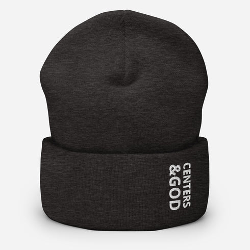 Centers &God Cuffed Beanie