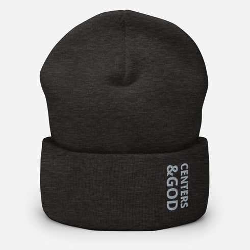 Centers &God Smoke Cuffed Beanie