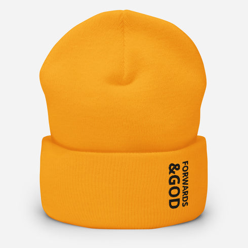 Forwards &God Onyx Cuffed Beanie