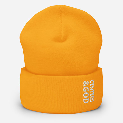 Centers &God Cuffed Beanie