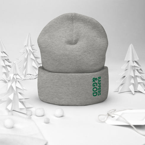 Rappers &God Irish Cuffed Beanie