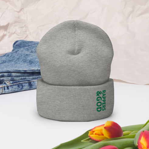 Rappers &God Irish Cuffed Beanie