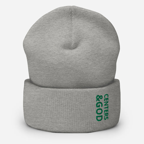 Centers &God Irish Cuffed Beanie