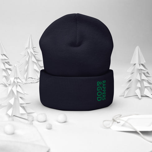 Rappers &God Irish Cuffed Beanie
