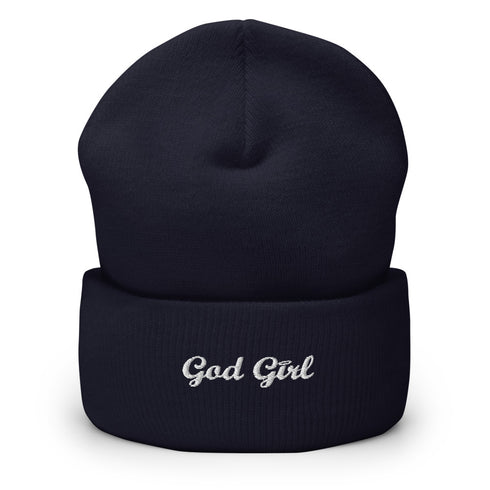 God Girl Salt Cuffed Beanie