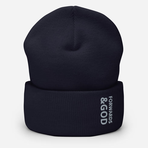 Forwards &God Smoke Cuffed Beanie