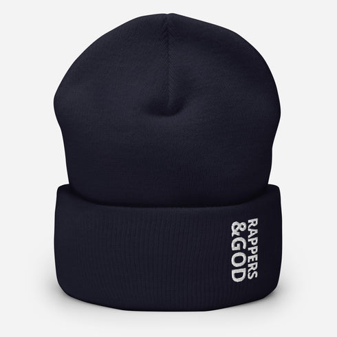 Rappers &God Cuffed Beanie