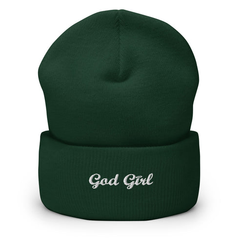 God Girl Salt Cuffed Beanie