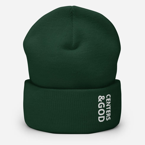 Centers &God Cuffed Beanie