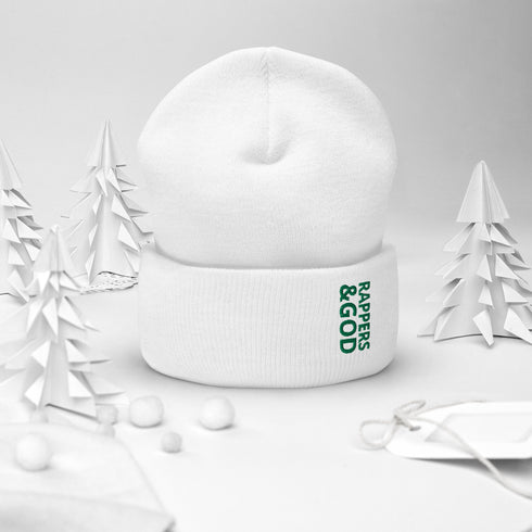 Rappers &God Irish Cuffed Beanie