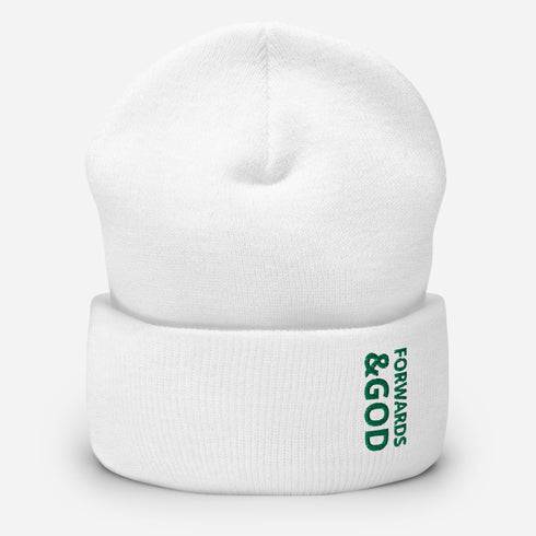 Forwards &God Irish Cuffed Beanie