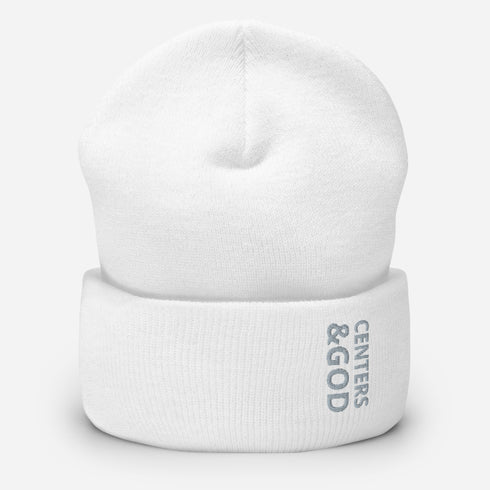 Centers &God Smoke Cuffed Beanie