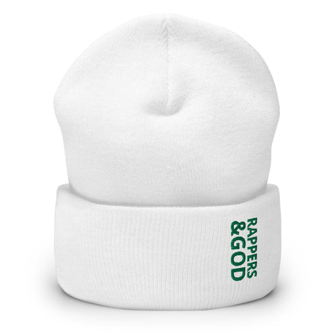 Rappers &God Irish Cuffed Beanie