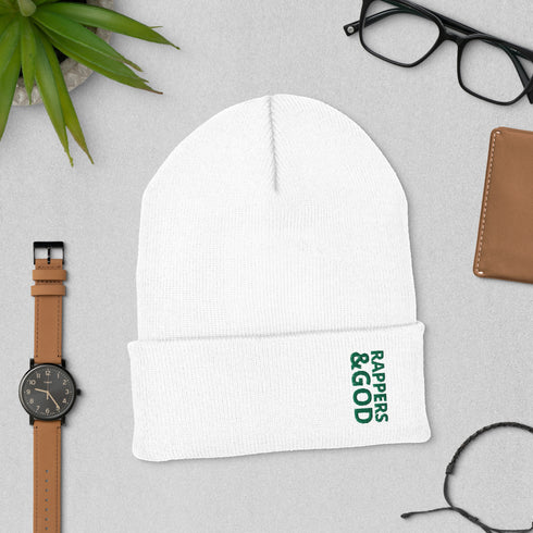 Rappers &God Irish Cuffed Beanie