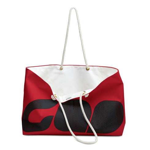 G-Rated Crimson Weekender Tote Bag