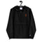Football &God Vertical Orange Embroidered Champion Packable Jacket