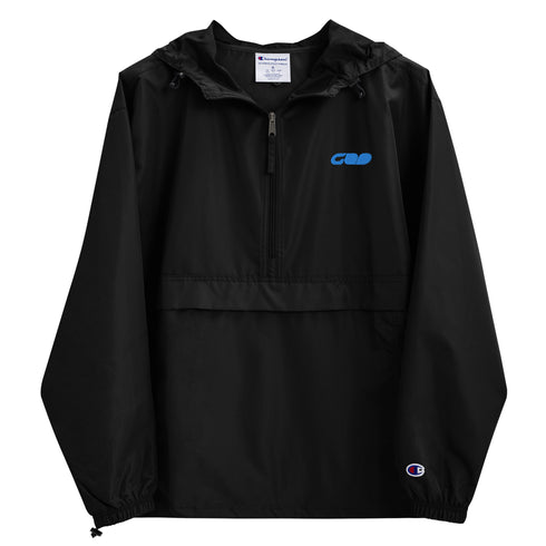 G-Rated Ocean Embroidered Champion Packable Jacket