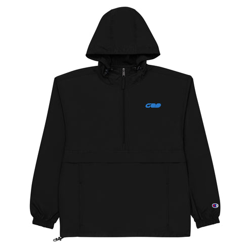 G-Rated Ocean Embroidered Champion Packable Jacket
