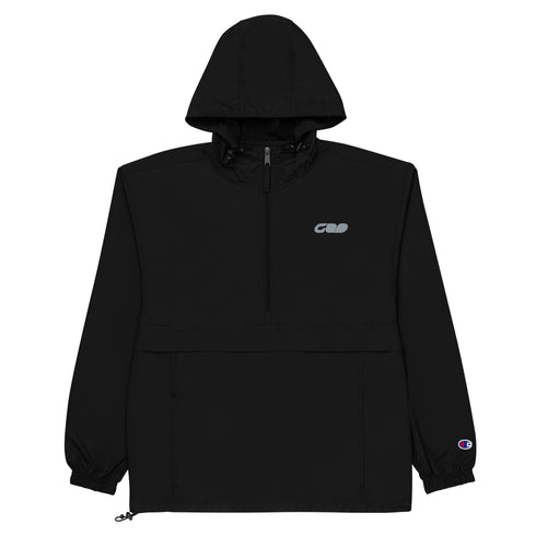 G-Rated Smoke Embroidered Champion Packable Jacket