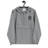 Exodus No Slave Onyx Embroidered Champion Packable Jacket