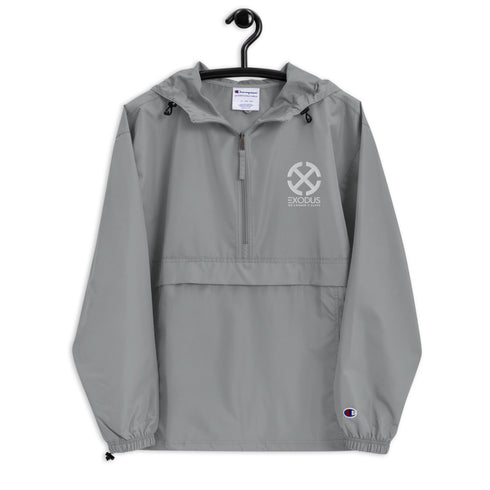 Exodus No Slave Embroidered Champion Packable Jacket