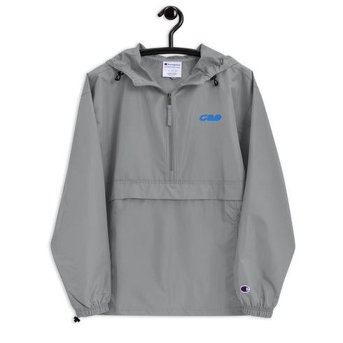 G-Rated Ocean Embroidered Champion Packable Jacket