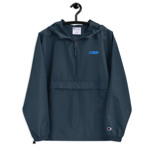 G-Rated Ocean Embroidered Champion Packable Jacket