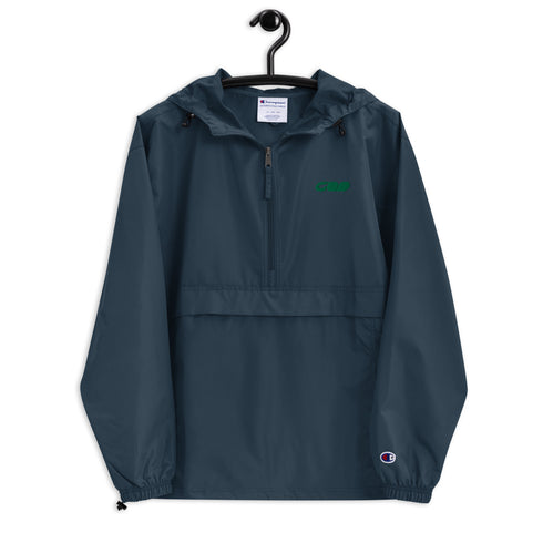 G-Rated Emerald Embroidered Champion Packable Jacket